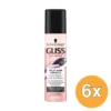 6x Gliss Kur Anti-klit spray split end mira cle (200 ml)