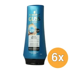 6x Gliss Kur Conditioner aqua revive (200 ml)