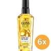 6x Gliss Kur Oil Elixer Ultimate Repair (75 ml)