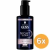 6x Gliss Kur Split Hair Miracle Night Elixir (100 ml)