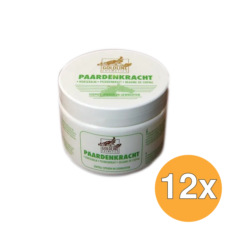 12x Goldline Paardenkracht (250 ml)