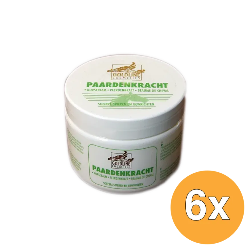 6x Goldline Paardenkracht (250 ml)