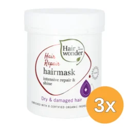 3x Hairwonder Hair repair mask (200 ml)
