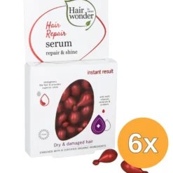 6x Hairwonder Hair repair serum (14 capsules)