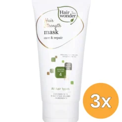 3x Hairwonder Hair Strength Masker (150 ml)