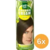 6x Hennaplus Colour Cream 4 Brown (60 ml)