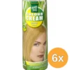 6x Hennaplus Colour Cream 8.3 Gold Blond (60 ml)
