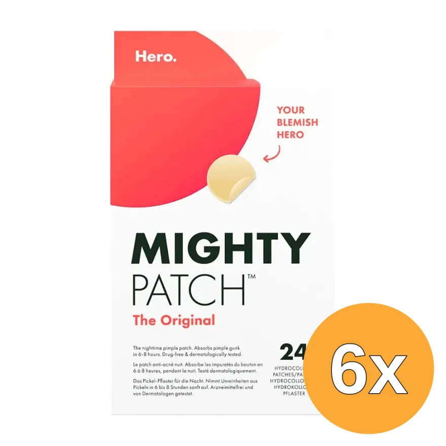 6x Hero Mighty Patch The Original (24 stuks)