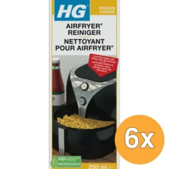 6x HG Airfryer Reiniger (250 ml)