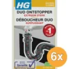 6x HG Duo Ontstopper (2 x 500 ml)