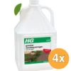 4x HG Groene Aanslagreiniger Kant en Klaar (5000 ml)