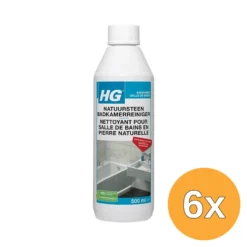 6x HG Natuursteen Badkamerreiniger (500 ml)
