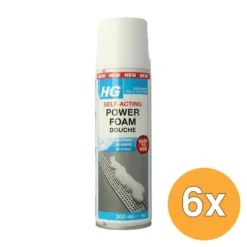 6x HG Power Foam Douche (300 ml)