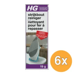 6x HG Strijkboutreiniger (1 stuk)