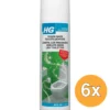 6x HG Tegen Nare Toiletluchtjes (400 ml)