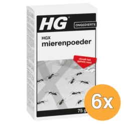 6x HG X Mierenpoeder (75 gr)