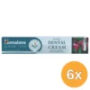 6x Himalaya Tandpasta dental cream neem & pomegranate (100 ml)