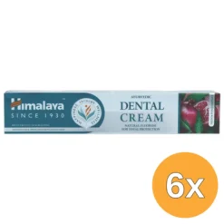 6x Himalaya Tandpasta dental cream neem & pomegranate (100 ml)