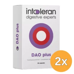 2x Intoleran DAO plus (50 capsules)