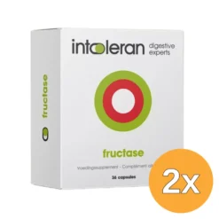 2x Intoleran Fructase (36 capsules)