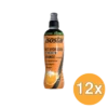 12x Isostar Fast Hydration Sport Cap Orange (500 ml)
