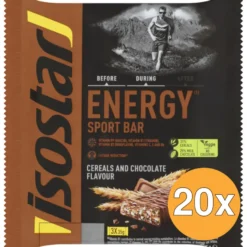 20x Isostar Reep Chocolate High Energy (105 gr)