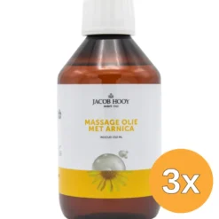 3x Jacob Hooy Arnica massage olie (250 ml)