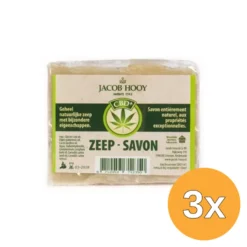 3x Jacob Hooy Cbd Zeep (1 stuk)