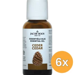 6x Jacob Hooy Ceder olie (30 ml)