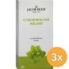 3x Jacob Hooy Citroenmelisse Theezakjes Gold (20 stuks)