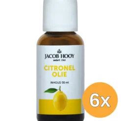 6x Jacob Hooy Citronelolie (30 ml)