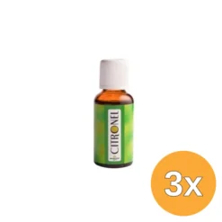 3x Jacob Hooy Citronel-Olie (500 ml)