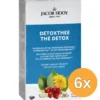 6x Jacob Hooy Detox Theezakjes (50 stuks)