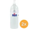 2x Jacob Hooy Echinacea Hand & Body Creme Tester (1000 ml)