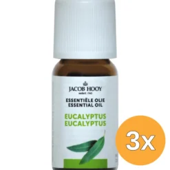 3x Jacob Hooy Eucalyptus olie (10 ml)