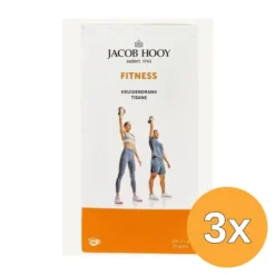 3x Jacob Hooy Fitness Thee (20 zakjes)