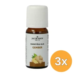3x Jacob Hooy Gember olie (10 ml)