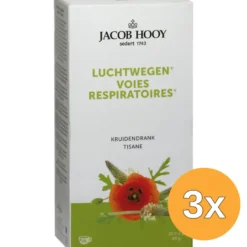 3x Jacob Hooy Gezonde Luchtwegen Thee (20 stuks)