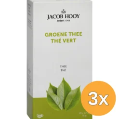 3x Jacob Hooy Groene Thee (20 stuks)