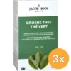 3x Jacob Hooygroene Thee zakjes (50 stuks)
