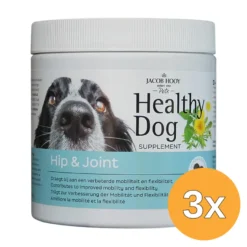 3x Jacob Hooy Healthy Dog Hip&Joint (80 stuks)