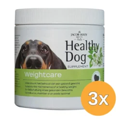3x Jacob Hooy Healthy Dog Weightcare (80 stuks)