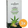 3x Jacob Hooy Hennep Gember Pepermunt Thee (20 stuks)