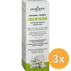 3x Jacob Hooy Iberisan (30 ml)