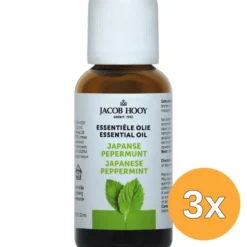 3x Jacob Hooy Japanse pepermunt olie (30 ml)