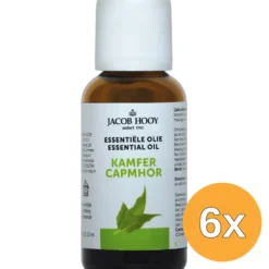 6x Jacob Hooy Kamfer olie (30 ml)