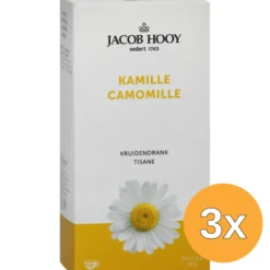 3x Jacob Hooy Kamillethee (20 stuks)