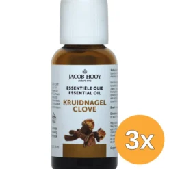 3x Jacob Hooy Kruidnagel olie (30 ml)