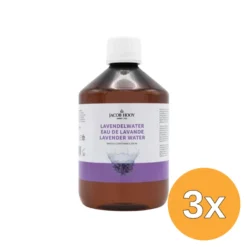 3x Jacob Hooy Lavendelwater (500 ml)