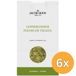 6x Jacob Hooy lindebloesem gesn gz /jh (60 gr)